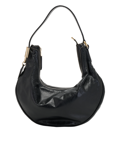 Vintage GG Duchessa Hobo, &pound;350, Handbags, Black, Leather, Front view
